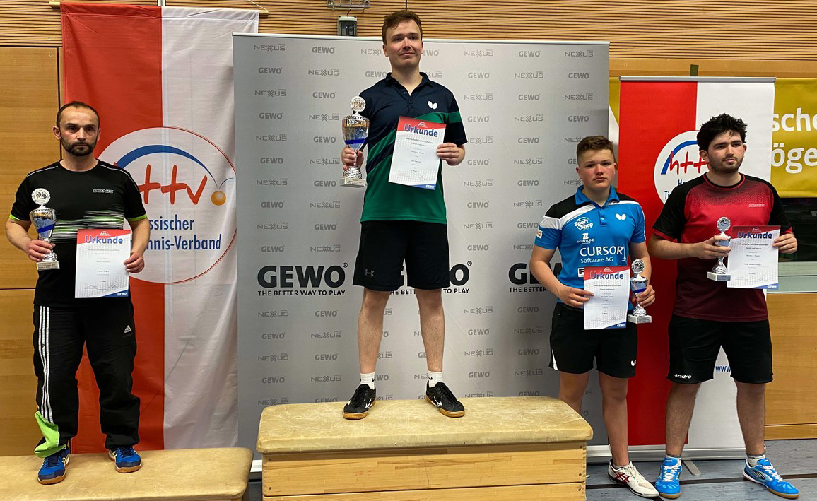 Hessischer Meister Lars Dietrich gewinnt Herren A Konkurrenz in